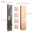 thumbnail image 3 of Disipador de calor de cobre de 0,5 mm y 401 W con almohadilla térmica para SSD M.2 2242 2280 NVMe (TN80), 3 of 9