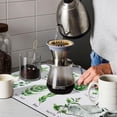 thumbnail image 5 of 2 Pack Coffee Mat - Coffee Bar Mat for Countertops, 18"x24" Super Absorbent Anti-Slip Dish Drying Mat for Kitchen Counter, Under Coffee Maker Mat Espresso Machine Coffee Pot Mat, 5 of 7