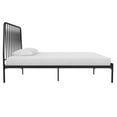 thumbnail image 5 of CosmoLiving Anastasia Metal Bed, King Size Frame, Black, 5 of 16