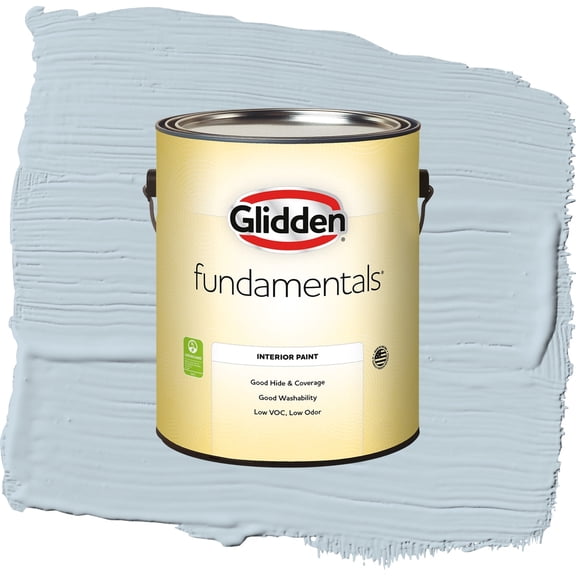 Glidden Fundamentals Keepsakes / Blue, Eggshell Interior Paint, 1 Gallon