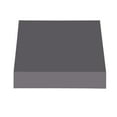 thumbnail image 3 of Awntech 3.38 Ft New Yorker Fixed Awning Canopy with Rigid Valance (40.5in x 31in x 24in), Gunmetal, 3 of 4