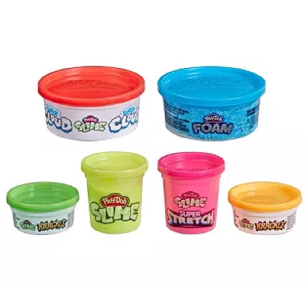 Slime Variety 6Pack by PlayDoh Ages 3 Years and Up Walmart Canada