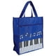 thumbnail image 2 of GOOHOCHY Bolsa de notas musicales Bolsa de mano portátil Bolsa de almacenamiento de libros de música Bolso de niña con asa, 2 of 8