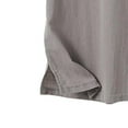 thumbnail image 4 of Chiccall Plus Size Cotton Linen Shirts for Men Solid Summer Tops Button Up Short Sleeve Casual Stand Collar T Shirts, 4 of 6