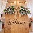 thumbnail image 2 of Purple Easter Door Lintel Decoration Colorful Flower Bows Pendant For Home Holiday Hanging, 2 of 7