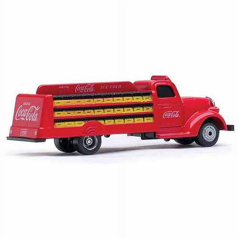 Caminhão coca cola bottle truck 1937 escala 1/87 em Promoção na Americanas