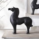 thumbnail image 4 of Estatua de animal de estilo moderno, figuras de caballos para escritorio, estantería, oficina y hogar. Negro 11x9.8x3in, 4 of 9