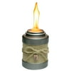 TIKI® Brand 5.5-inch Clean Burn Votive Tabletop Torch Burlap