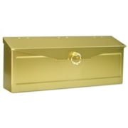PostMaster Berkshire Aluminum Brass 6-in-1 Mailbox