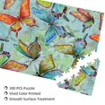 thumbnail image 3 of Kll Retro Seamless Flying Butterflies - 300 Piece Jigsaw Puzzle For Adult And Teenagers Family Educational Game Toys 300pcs, 3 of 9