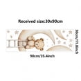 thumbnail image 4 of Adhesivos de pared bonitos con forma de oso y luna para decoración de habitación infantil, 30 x 90 c, 4 of 4