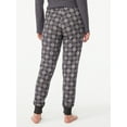 thumbnail image 3 of Joyspun Women's Waffle Hacci Knit Sleep Joggers, Sizes S to 3X, 3 of 6