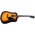 thumbnail image 4 of Zager Easy Play No Sore Fingers Acoustic Guitar Package 41" Full Size, Vintage Sunburst Finish, 4 of 8