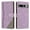 Purple, variant on Wallet Case for Google Pixel 7 Pro, PU Leather Flip Case Card Slots Holder, Anti-falling Anti-fingerprint Classic Kickstand Book Folding Folio Cover with Wrist Strap for Google Pixel 7 Pro, Green