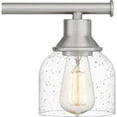 thumbnail image 5 of Caverly 3-Light Brushed Nickel Vanity Light|Grey, 5 of 5