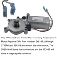 thumbnail image 3 of 266149 Motor universal de repuesto para toldo eléctrico para RV, 12 V CC, 75 RPM, compatible con toldos eléctricos Solera, incluidos conjuntos cortos y de inclinación plana, 3 of 5