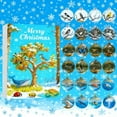 thumbnail image 5 of Taicans 24 Days Advent Calendar Christmas Countdown - Nature & Wildlife Theme Glass Ball Ornaments Set 2D,Daily Surprises for Kids & Adults,2025 Holiday Decor & Christmas Gift Idea, 5 of 6