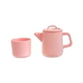 thumbnail image 1 of Accesorios de cocina, Mini tetera, juego de simulación, juguetes de Metal, hermosa decoración, Mini vajilla para el hogar, regalo de cumpleaños , Rosa claro, 1 of 8