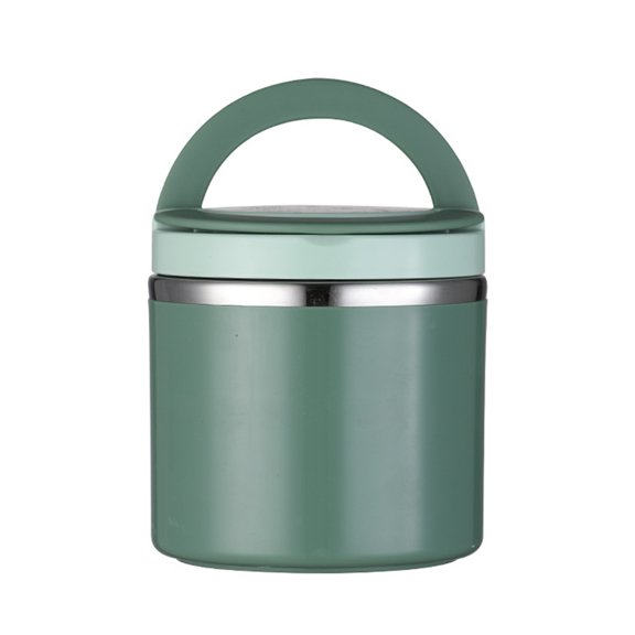 Shoreew 630/1000ML Stainless Steel Food Thermal Jar Insulated Soup Cup Vacuum Bottle Containers Leak-proof Lunch Box for School Travel Picnic