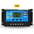 thumbnail image 4 of Seitruly Controlador solar Instalación práctica Panel de configuración Operación simple Suministros industriales Controladores de carga Dispositivo de Electrónica 10 A, 4 of 6