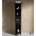 thumbnail image 4 of Pemberly Row Contemporary Tall Bathroom Linen Cabinet in Espresso, 4 of 6
