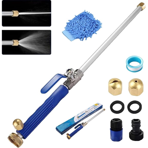Jet Pressure Washer,2025 Upgraded 2-in-1 Jet Power Washer with 2 Jet Different Nozzle and, Hose Quick Connectors,360° Rotating with for Car/Floor/Patio