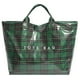 thumbnail image 1 of Bolso grande de PVC para mujer, bolso de plástico, bolso de mano con estampado de cuadros verdes y rojos, bolso de compras, bolso de lona de viaje, regalo de Navidad, 1 of 4