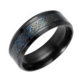 thumbnail image 1 of Anillos para mujer, regalos para mujer, anillo de acero de titanio con anillo de acero inoxidable dorado, anillo de acero inoxidable, 1 of 3