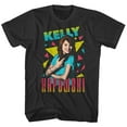 thumbnail image 1 of Saved By The Bell 80s Comedy Sitcom Kelly Kapowski Drawing Adult T-Shirt Tee, 1 of 2