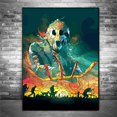 thumbnail image 4 of Impresión de póster de películas y espectáculos de terror clásico, pintura de lienzo de personaje horrible, arte de pared, sala de estar, decoración del hogar, Mural, 4 of 4
