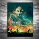 thumbnail image 4 of Impresión de póster de películas y espectáculos de terror clásico, pintura de lienzo de personaje horrible, arte de pared, sala de estar, decoración del hogar, Mural, 4 of 4