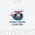 thumbnail image 4 of Inktastic Grandma and Grandpa Love Me Boys Girls Baby Dress, 4 of 5
