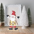 thumbnail image 1 of Decoración de mesa de Navidad de madera LED, adorno de escritorio, figurita de mesa de Navidad, luz de vacaciones, regalo de Festival, decoración Colco Escultura de mesa, 1 of 7