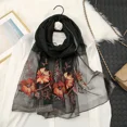 thumbnail image 2 of Bufanda de seda con bordado floral para mujer, chal de fiesta elegante y brillante, hijab musulmán para mujer, estolas de playa, bufandas de marca de lujo, 2 of 5