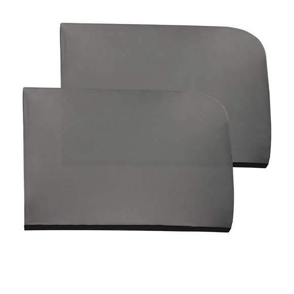 Nûby™ Fabric Sunshades, Breathable Mesh Stretches to Fit Most Car Windows - Black