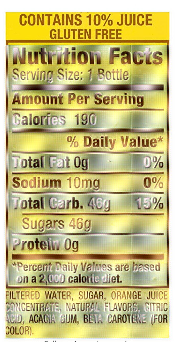 Snapple Orangeade 16 oz (Pack of 24 Plastic Bottles)-Orange Flavor
