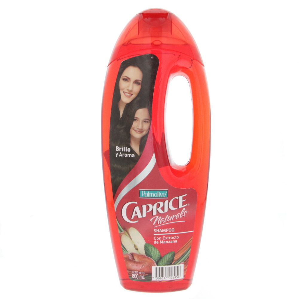 Caprice Apple Shampoo 800ml Champu de Manzana (Pack of 4)