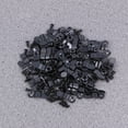 thumbnail image 2 of 200pcs Photo Frame Arch Shape Photo Frame Back Plates Tablet Frame Locks for Decoration Brad Embellishment Buttons Diy Photo Album Frame Rotating Scrapbooking Locks with Hollow Rivets (Black), 2 of 4