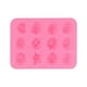 thumbnail image 5 of Molde de silicona con 12 cavidades en forma de flor, perfecto para jabones gelatinosos y postres., 5 of 8