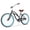 Black, variant on Hykolity Cruiser Bike 26 inch City Beach Bicycle for Women Men Age 14+ Commuter Bikes Rider Height 60–74 in Single Speed with Coaster Brake, Comfortable Seat, Black