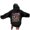 Black, variant on NinXxx Women's Letter Print Hoodie Drawstring Pocket Pullover Everyday Black S
