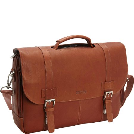 Kenneth Cole Reaction "Show Business" Leather Double Compartment Portfolio
