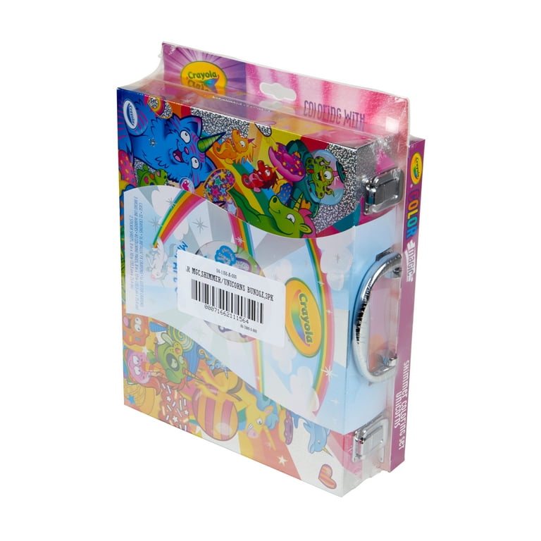 Crayola Color Magic Shimmer & Unicorns Coloring Art Set, Unisex