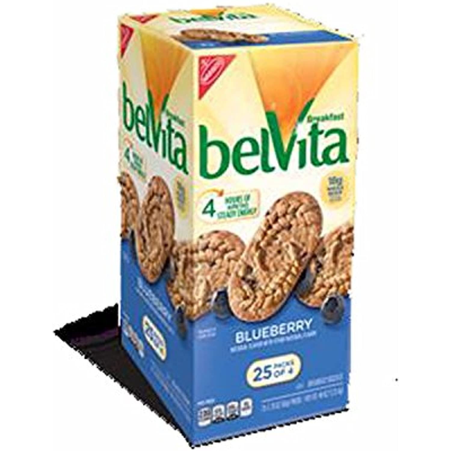 Belvita Blueberry Breakfast Biscuits, 25 Count