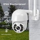 thumbnail image 5 of Cámara de seguridad para exteriores, 1080P WiFi Cámara IP de vigilancia inteligente para el hogar HD con visión nocturna Audio bidireccional Detección de movimiento Cámara PTZ impermeable Funciona, 5 of 8