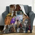 thumbnail image 4 of Pretty Florence Pugh Blanket Super Soft Throw Blanket Silky Flannel Lightweight for Sofa, Bed Blanket All Season Use 30""*40""（76 * 100cm）, 4 of 6