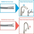 thumbnail image 5 of Kit de mangueras de repuesto para grifo de cocina Moen 159560 150259, 5 of 5