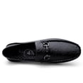 thumbnail image 5 of Men's Casual Loafers Slip On Leather Shoes Comfortable Lightweight Driving Shoes Male Moccasins Classic Penny Loafer Flats Boat Shoes Outdoor Walking Shoes, 5 of 13