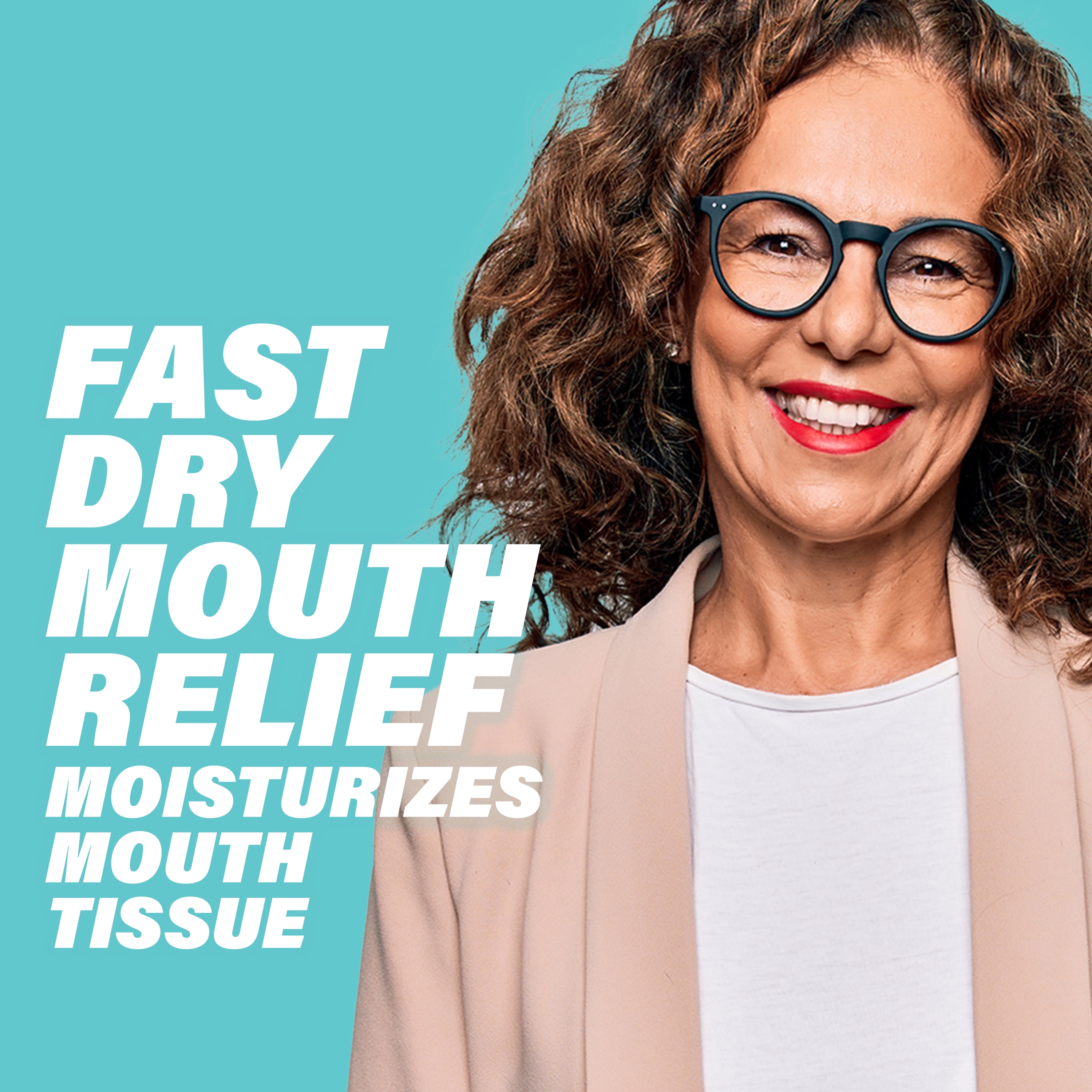 (2 pack) ACT Dry Mouth Moisturizing Lozenges, Soothing Mint, 36 ct.