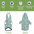 thumbnail image 6 of Cauagu Sea Lighthouse Pattern Winter Pet Hoodie Sweatshirts- Dog Hoodie Sweater with Leash Hole - Cute Dog Hoodie - Pet Clothes Puppy Cat Custume -Large, 6 of 8
